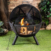 Deko Living Wood Burner Sphere Fire Pit|Foyer extérieur sphérique au bois Deko Living