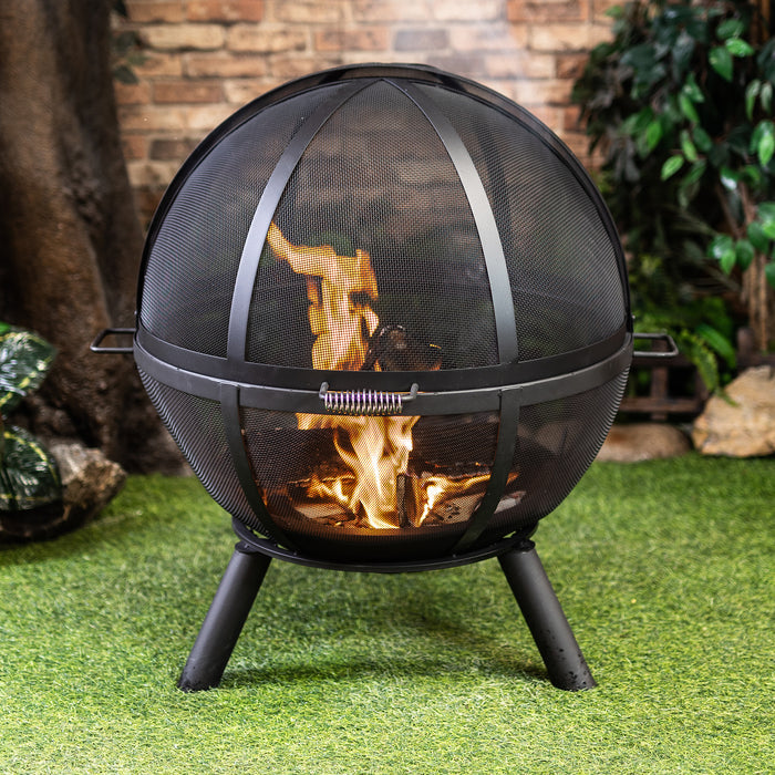 Deko Living Wood Burner Sphere Fire Pit