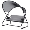 Deko Living Outdoor Patio Swing Chair with Canopy|Balançoire Deko Living pour l’extérieur et la terrasse avec toit
