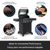Broil King Crown 310 Shadow 4-Burner 32,000-BTU Natural Gas BBQ - 864057 Grill | Broil King Crown 310 Shadow 4-bruleurs 32 000 BTU Barbecue a gaz naturel - 864057