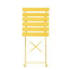 Lausaint Bistro Folding Three-Piece Set Yellow Patio Seating Package | Ensemble bistro pliant 3 pieces Lausaint jaune