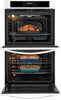 Frigidaire 30'' Double Wall Oven – White - FCWD3030AW | Four mural double Frigidaire de 30 po - blanc - FCWD3030AW