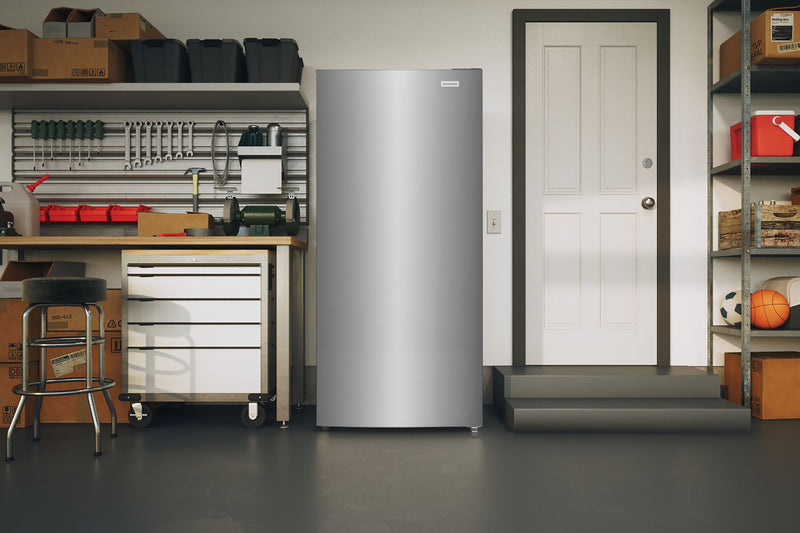 Frigidaire 21 Cu. Ft. Garage Ready Upright Freezer - Fingerprint-Resistant Stainless Steel Look - FFUV2126AV