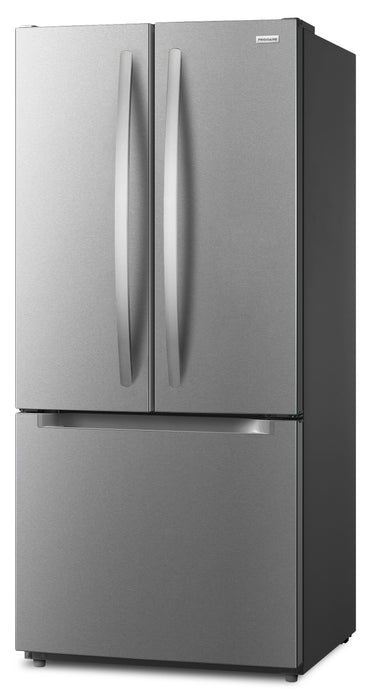 Frigidaire 29.5” 19 Cu. Ft. French Door Refrigerator - Smudge-Proof® Stainless Steel - FRFN1801AF