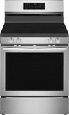 Frigidaire Gallery 5.3 Cu. Ft. Electric Range with Stone-Baked Pizza – Smudge-Proof® Stainless Steel - GCREC070BF