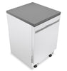 GE 24" 54 dBA Portable Top-Control Dishwasher with Piranha Hard Food Disposer - White - GPT225SGLWW | Lave-vaisselle portatif GE de 24 po et de 54 dBA avec commandes sur le dessus et broyeur d’aliments …