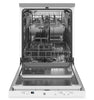 GE 24" 54 dBA Portable Top-Control Dishwasher with Piranha Hard Food Disposer - White - GPT225SGLWW | Lave-vaisselle portatif GE de 24 po et de 54 dBA avec commandes sur le dessus et broyeur d’aliments …