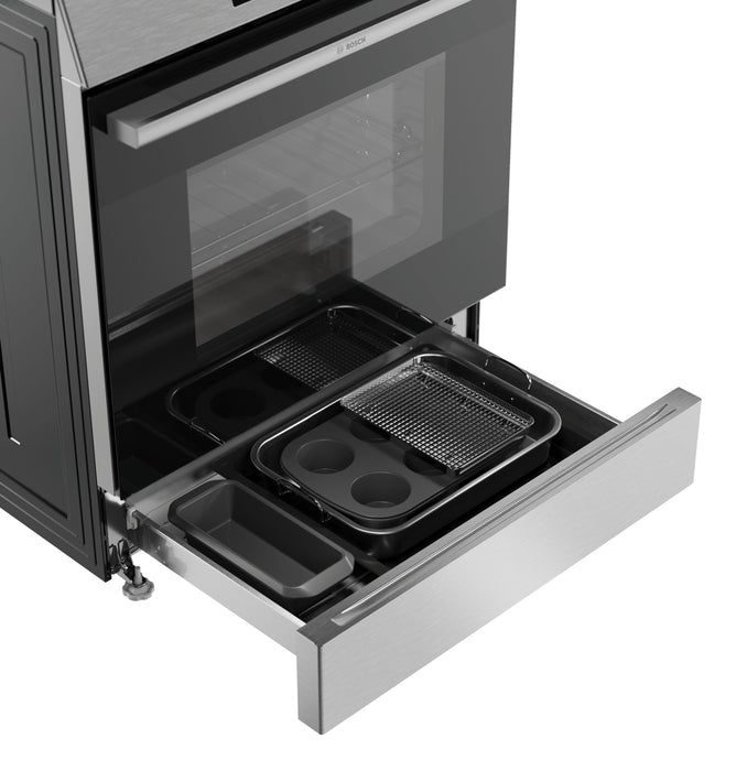 Bosch 300 Series 5.8 Cu. Ft. Induction Slide-in Range - HIF3050MC