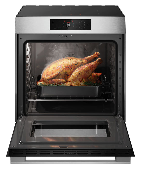 Bosch 300 Series 5.8 Cu. Ft. Induction Slide-in Range - HIF3050MC