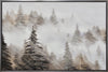 Tree Line Framed Acrylic Painting - 31.5" x 47.5"|Peinture acrylique encadrée « Tree Line » - 31,5 po x 47,5 po