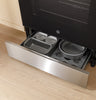 GE 5 Cu. Ft. Electric Range with True European Convection and Air Fry - Stainless Steel - JCB840STSS | Cuisinière électrique GE de 5 pi³ avec convection européenne véritable et friture à air - acier inox…