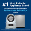 GE 24" 54 dBA Portable Top-Control Dishwasher with Piranha Hard Food Disposer - White - GPT225SGLWW | Lave-vaisselle portatif GE de 24 po et de 54 dBA avec commandes sur le dessus et broyeur d’aliments …
