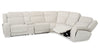 Shaquille O’Neal Home Legacy 6-Piece Power Reclining Sectional with Shaq-o-pedic Comfort - Grey  | Sofa sectionnel à inclinaison électrique Legacy de Shaquille O’Neal Home 6 pièces avec confort Shaq-o-pedi - gris
