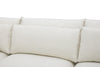 Palisade 6-Piece Fabric Sectional with Flip Top Storage Console and Accent Pillows - Sand | Sofa sectionnel Palisade de 6 pièces en tissu avec console de rangement à dessus relevable et coussins décoratifs - sable