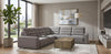 Shaquille O’Neal Home Prestige 6-Piece Sectional with Power Reclining – Grey | Sofa sectionnel Prestige de Shaquille O’Neal Home 6 pièces avec inclinaison électrique - gris