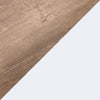Ridge 47.5” Rustic Coffee Table with Shelf - Walnut Oak & White | Table à café rustique Ridge de 47,5 po avec tablette - chêne noyer et blanche