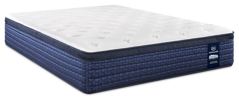 Serta Vanguard Stonebridge Eurotop Medium King Mattress 