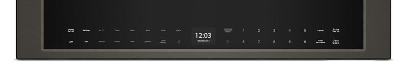 KitchenAid Multifunction Smart Flush Mount Over-the-Range Microwave Oven - Black Ore - YKMMF530PBE