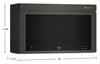 KitchenAid Multifunction Smart Flush Mount Over-the-Range Microwave Oven - Black Ore - YKMMF530PBE | Four à micro-ondes à hotte intégrée intelligent multifonctionnel KitchenAid à installation affleurée - minerai noir - YKMMF530PBE