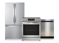 Kenmore 3-Piece Kitchen Appliance Package – Stainless Steel 