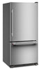 Kitchenaid 33" 22 Cu. Ft. Bottom Mount Refrigerator – PrintShield Stainless - KRBR133SPS | Réfrigérateur KitchenAid de 22 pi³ et de 33 po à congélateur inférieur - acier inoxydable PrintShieldMC - KRBR133SPS