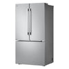 LG 36" 27 Cu. Ft. Counter-Depth MAX® French 3-Door Refrigerator – Stainless Steel - LF27NCH10S | Réfrigérateur à 3 portes LG de 27 pi3 et de 36 po de profondeur comptoir MAXMD à portes françaises - acier inoxydable - LF27NCH10S