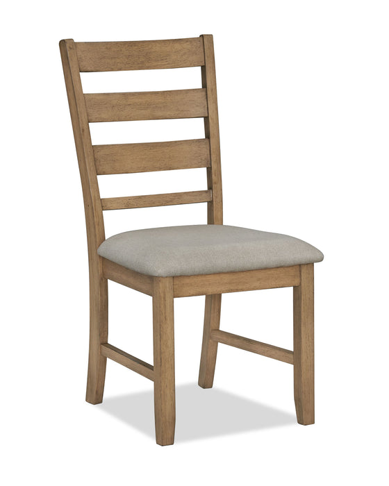 Maple Dining Chair, Ladder Back - Natural