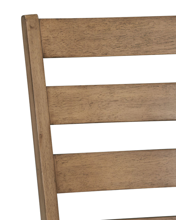 Maple Dining Chair, Ladder Back - Natural