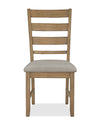 Maple Dining Chair, Ladder Back - Natural