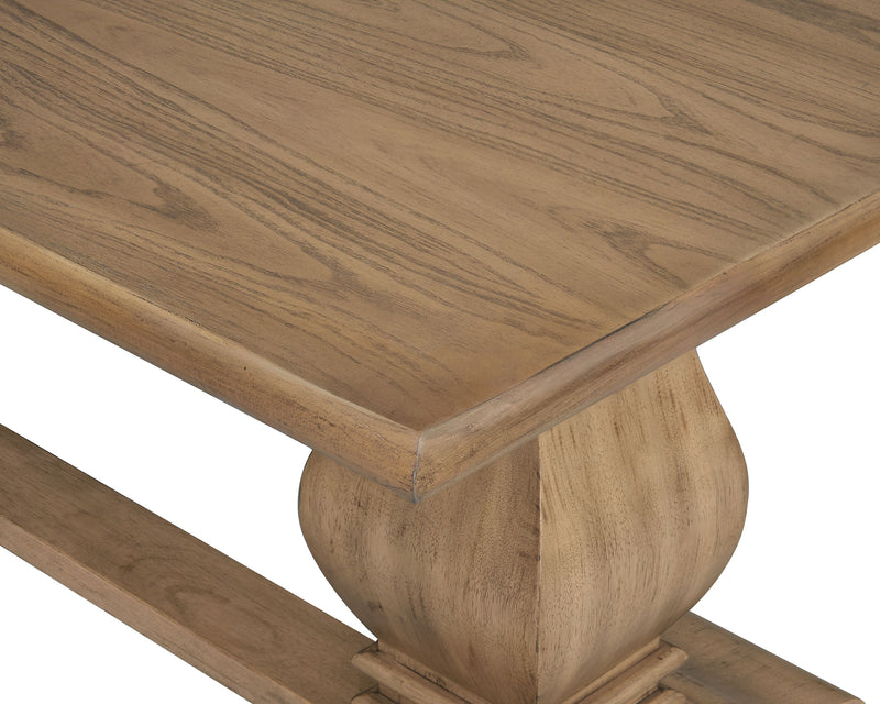 Maple Dining Table, 84”W - Natural