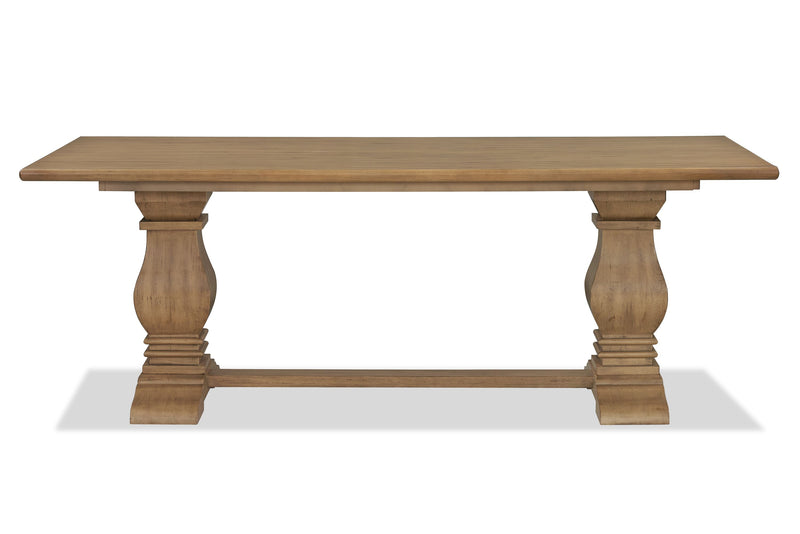 Maple Dining Table, 84”W - Natural