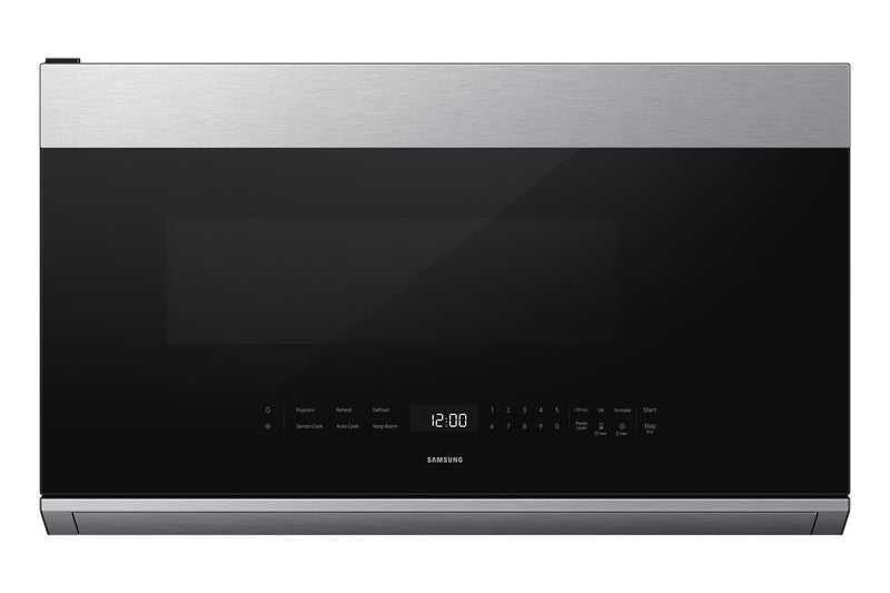 Samsung 2.1 Cu. Ft. Over-the-Range Microwave with 500 CFM and LED Display - Stainless Steel - ME80H2160RAC