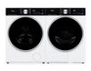 Midea 3.1 Cu. Ft. Front Load Compact Washer and 4.4 Cu Ft. Electric Dryer - White | Laveuse compacte à chargement frontal de 3,1 pi³ et sécheuse électrique de 4,4 pi³ de Midea - blanches