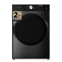 Midea 8.0 Cu. Ft. Tumble Dryer with Steam Care - Grey - MLHE52S7AGG 