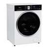 Midea 3.1 Cu. Ft. Front Load Compact Washer with PowerMix™ and Steam Care - MLHW31S2BBW | Laveuse compacte Midea à chargement frontal de 3,1 pi3 avec PowerMixMC et Steam Care - MLHW31S2BBW
