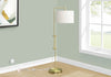 63" Brass Metal Floor Lamp|Lampe à pied de 63 po en métal laiton