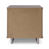 Manhattan Comfort Granville Modern Nightstand with 2 Full Extension Drawer - Light Grey|Table de nuit moderne Granville de Manhattan Comfort avec 2 tiroir à extension complète - gris pâle