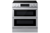 Samsung 6.3 Cu. Ft. Electric Slide-In Flex Duo™ Range with Air Fry Max – Stainless Steel - NSE90H63DRAC | Cuisinière électrique encastrée Flex DuoMC de Samsung de 6,3 pi3 avec friture à air Air Fry Max - Acier inoxydable - NSE90H63DRAC