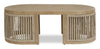 Oasis Outdoor Patio Coffee Table - Eucalyptus Wood & Rope, Weather Resistant – Natural | Table à café Oasis pour la terrasse à l’extérieur - eucalyptus et corde, résistante aux intempéries - naturelle