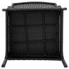 Manhattan Comfort Noli Steel Rattan 4-Piece Patio Conversation Set with Cushions - Grey|Ensemble de conversation Noli de Manhattan Comfort 4 pièces en acier et en rotin avec coussins pour la terrasse - gris