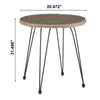 Manhattan Comfort Antibes 1.0 Steel Rattan 3-Piece Patio Conversation Set - Cream|Ensemble de conversation Antibes 1.0 de Manhattan Comfort 3 pièces en acier et en rotin pour la terrasse - crème
