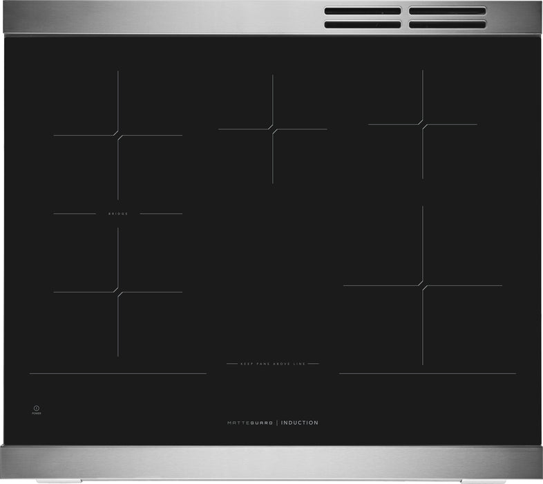 Frigidaire Professional 6.2 Cu. Ft. Induction Range with Stone-Baked Pizza - Smudge-Proof® Stainless 