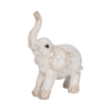 8” Contemporary Elephant Figurine – White