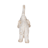 8” Contemporary Elephant Figurine – White | Figurine d’éléphant contemporaine de 8 po - blanche