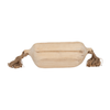 15” Boho Wood Tray with Tassels – Brown | Plateau bohème de 15 po en bois avec glands - brun