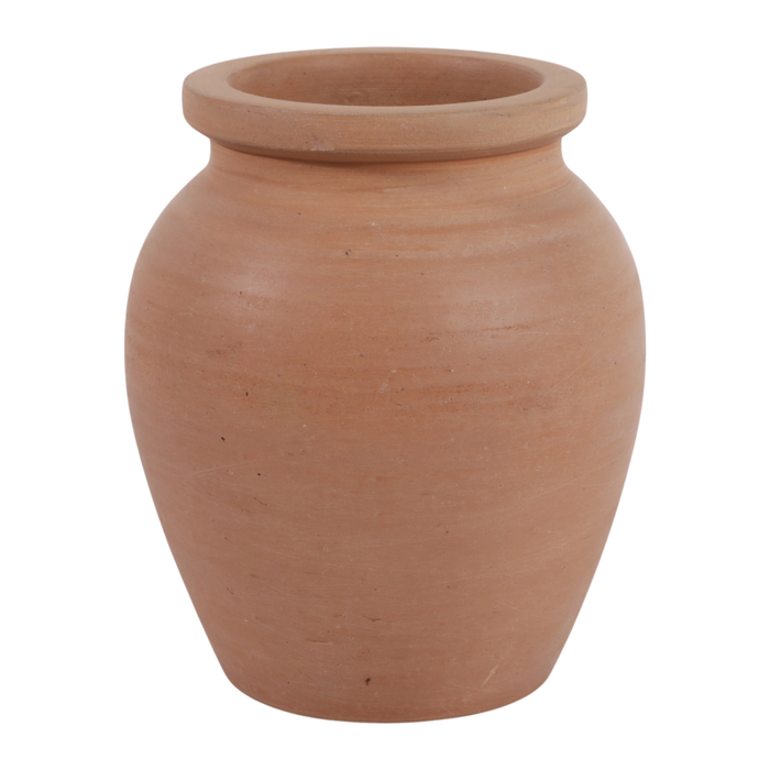 6” Terracotta Bud Vase – Earth Brown 