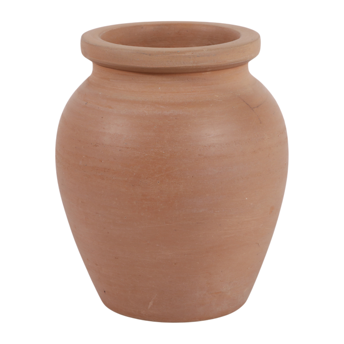 6” Terracotta Bud Vase – Earth Brown 