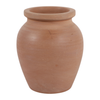 6” Terracotta Bud Vase – Earth Brown  | Vase à fleurs de 6 po en terre cuite - brun terreux
