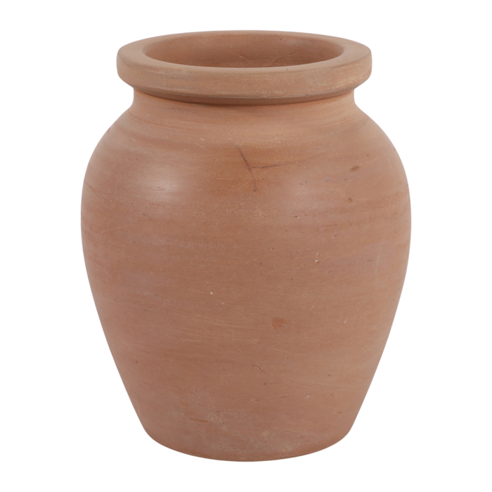 6” Terracotta Bud Vase – Earth Brown 