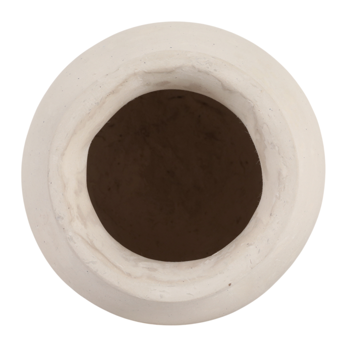 6.75” Contemporary Bud Vase – Ivory 